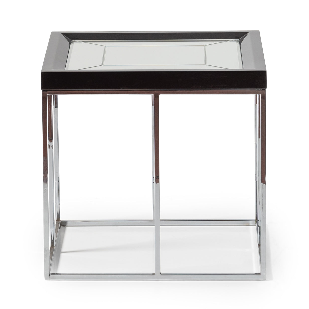 Carmela Charcoal Sand End Table - Ornate Home