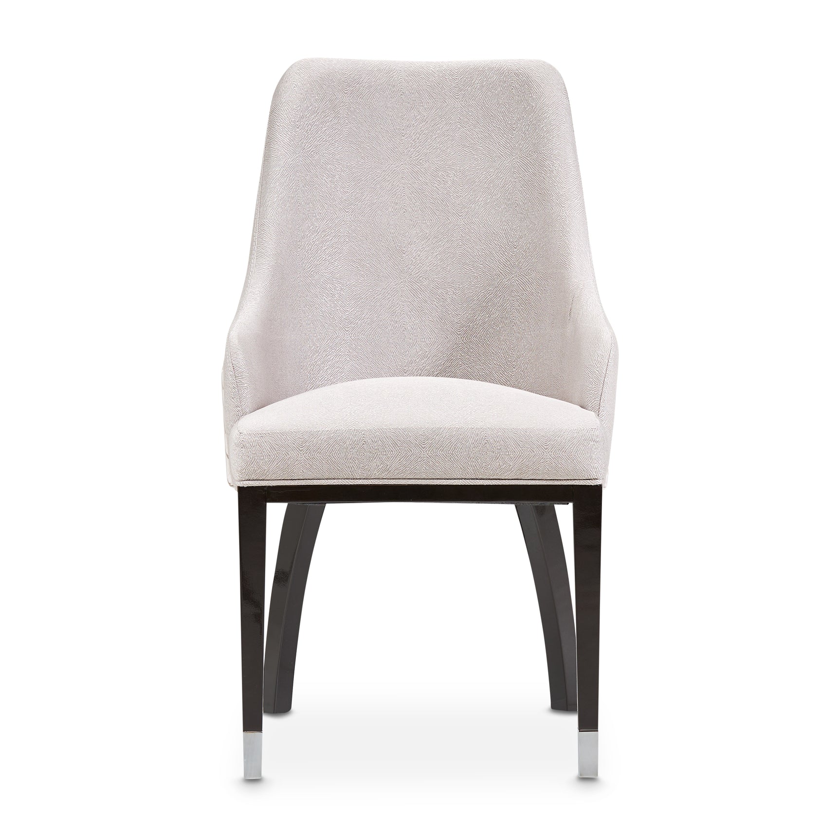 Carmela Charcoal Sand/Zinc Dining Arm Chair (Set of 2) - Ornate Home