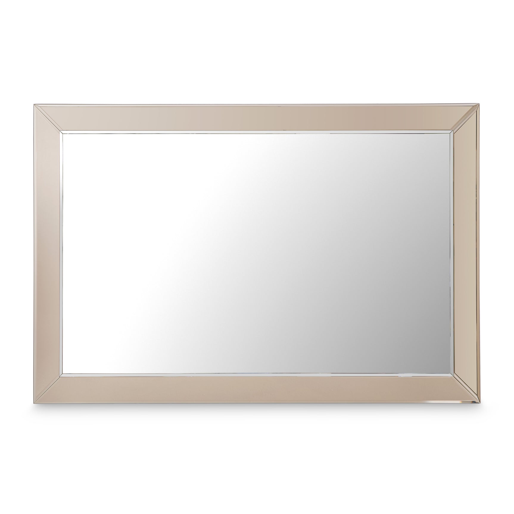 Carmela Shimmer Ivory Wall Mirror - Ornate Home