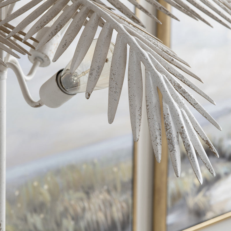 Carmichael White/Gold Floor Lamp - Ornate Home