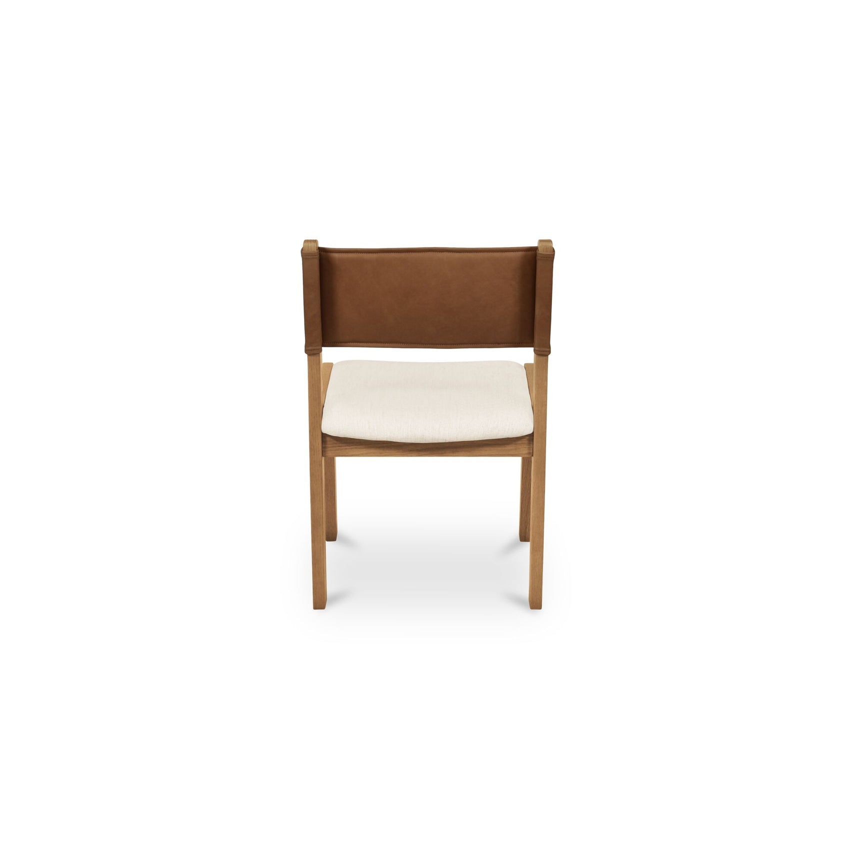 Carol Tan Dining Leather Chair (Set of 2) - Ornate Home