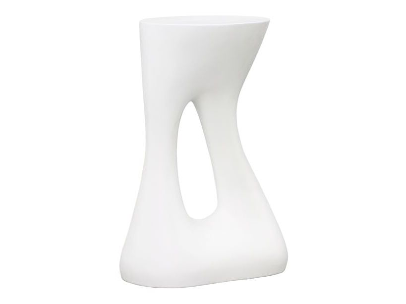 Carolina White Outdoor Side Table - Ornate Home