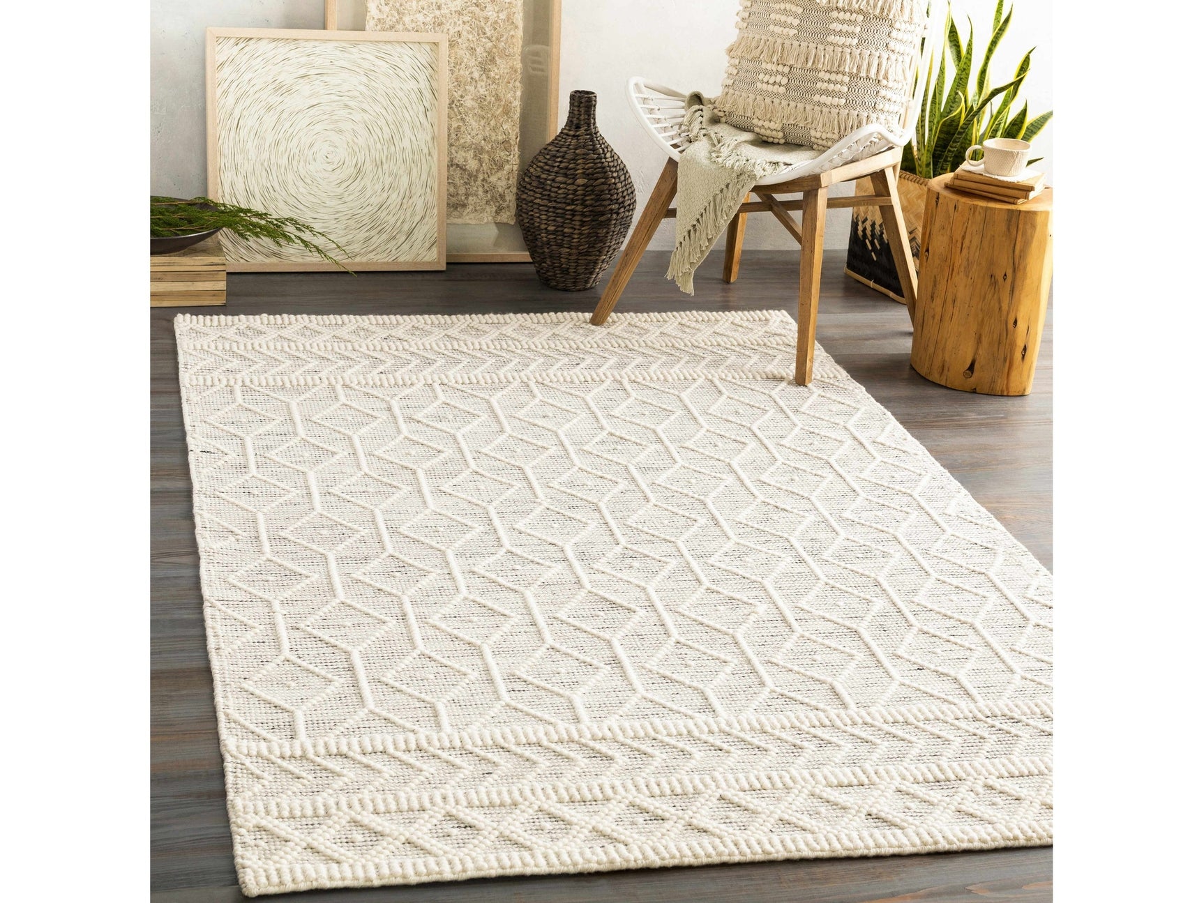 Carolina Wool Area Rug - Ornate Home