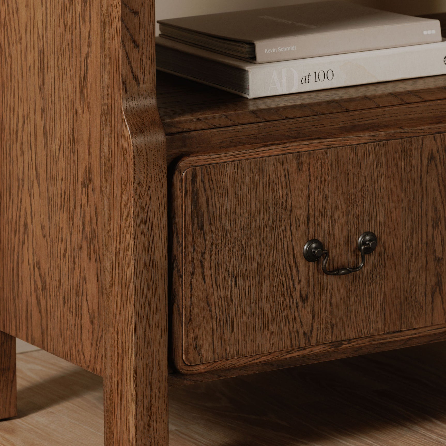 Caroline Warm Brown Bookcase - Ornate Home