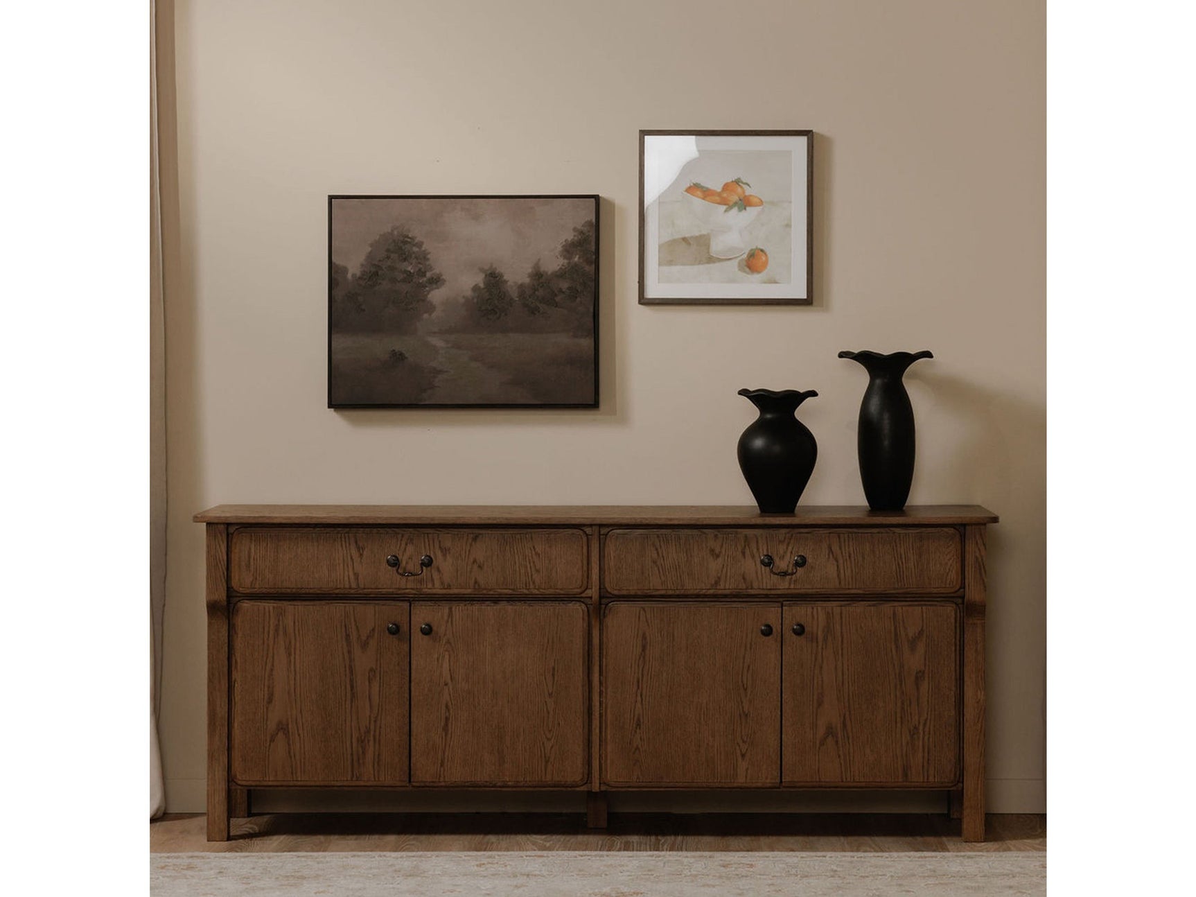 Caroline Warm Brown Sideboard - Ornate Home