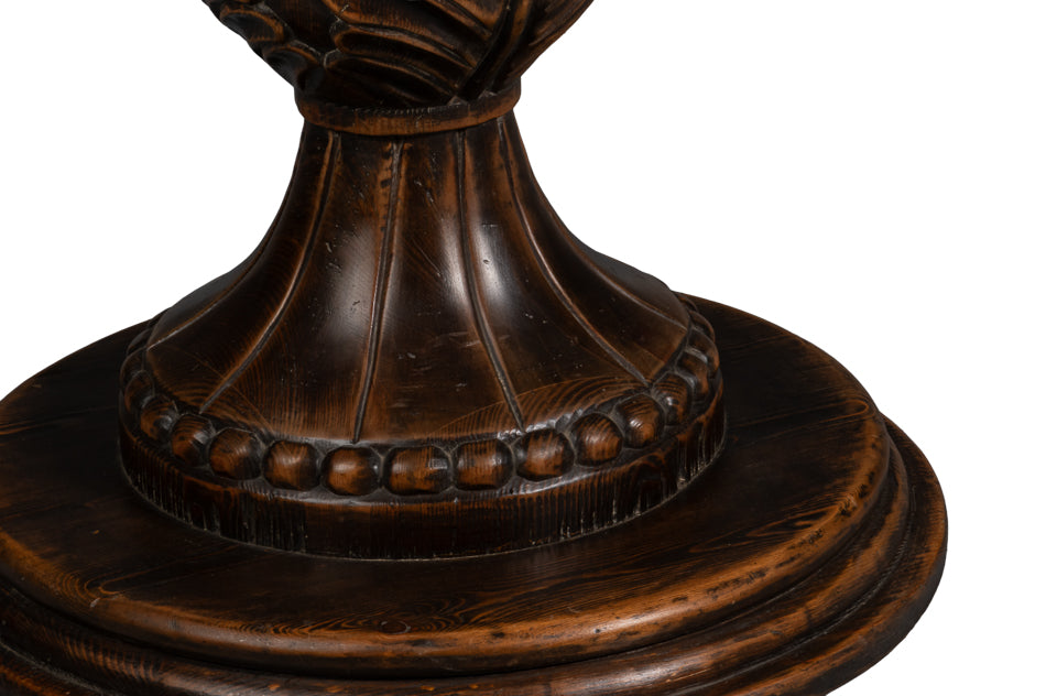 Carraway Brown Round Side Table - Ornate Home