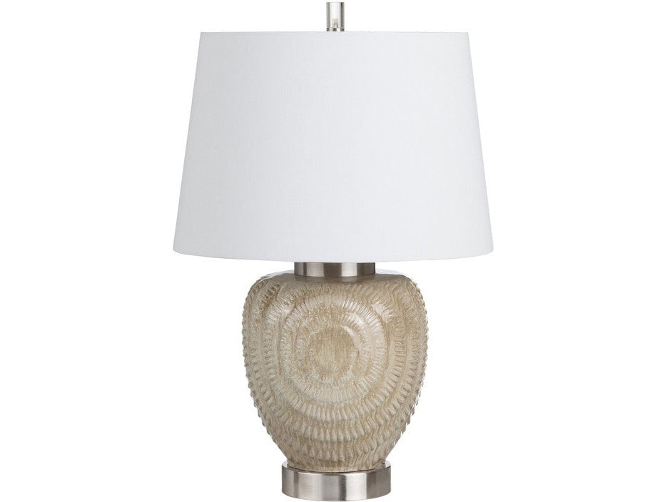 Carraway Cream/White Table Lamp - Ornate Home