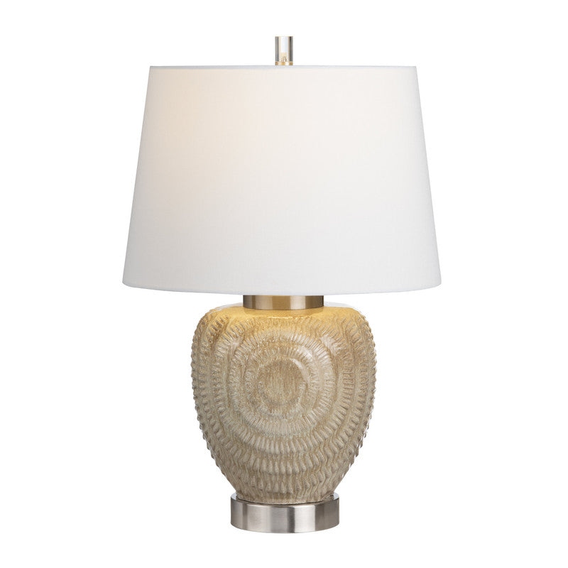 Carraway Cream/White Table Lamp - Ornate Home