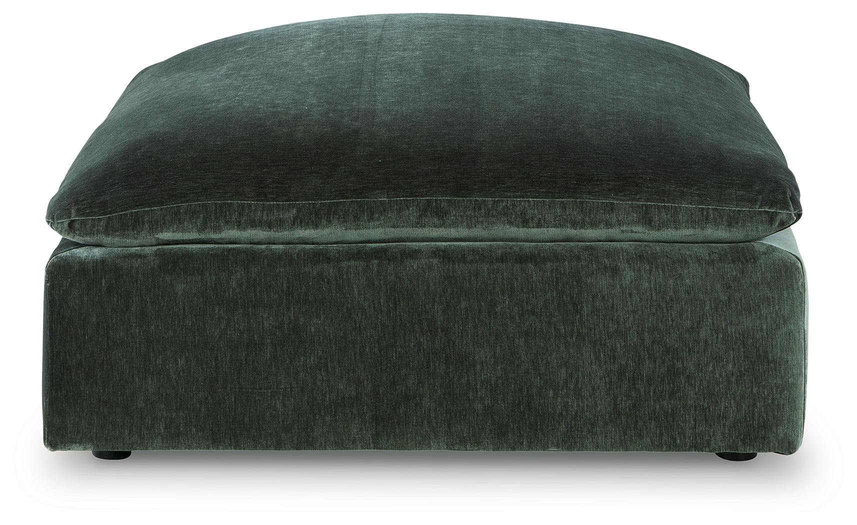 Carriage View Jade Oversized Accent Ottoman - Ornate Home