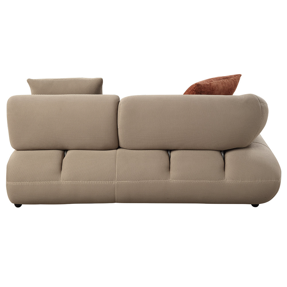 Carrick Beige Sectional Sofa W/6 Pillows - Ornate Home