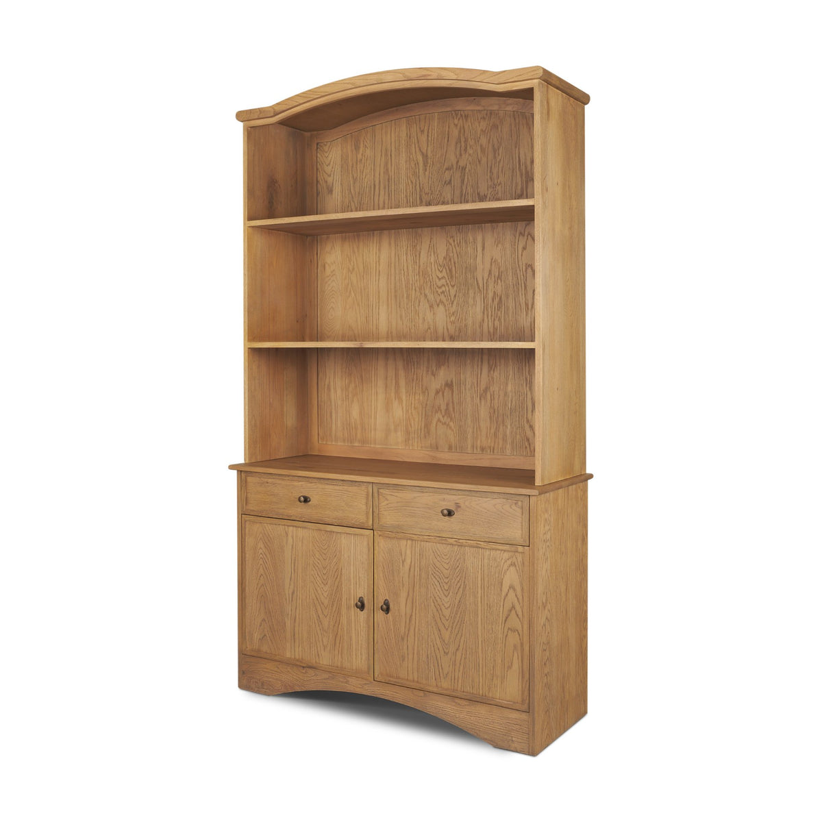 Carrington Brown/Brass 85" Sideboard & Hutch - Ornate Home