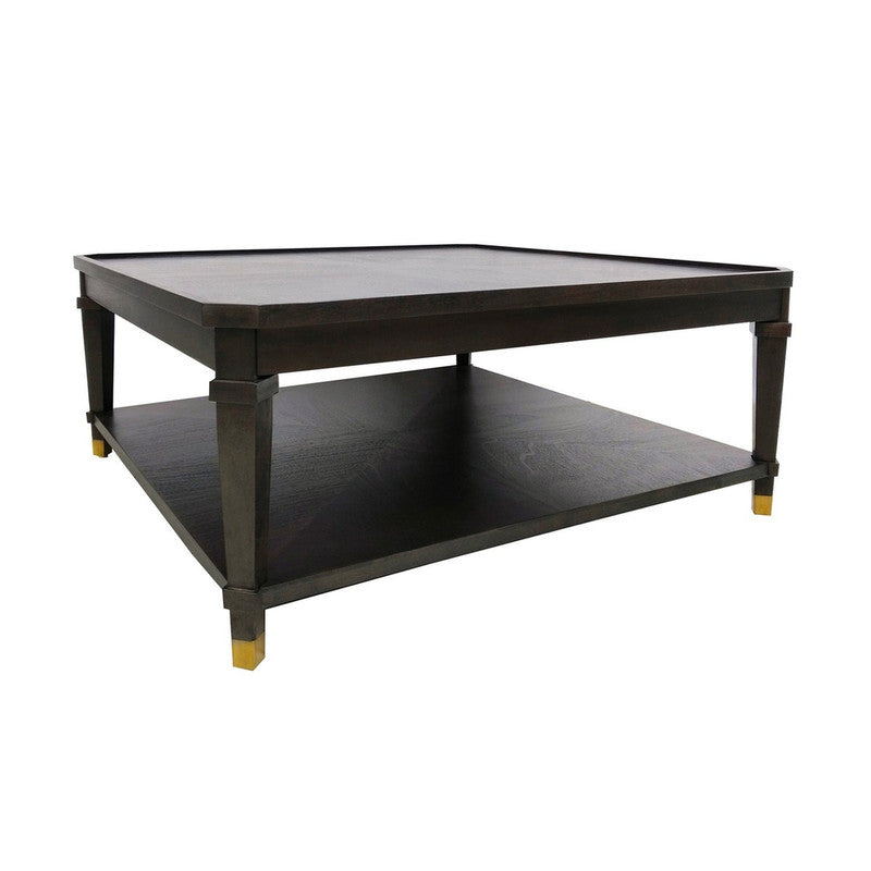 Carrington Brown/Gold Cocktail Table - Ornate Home