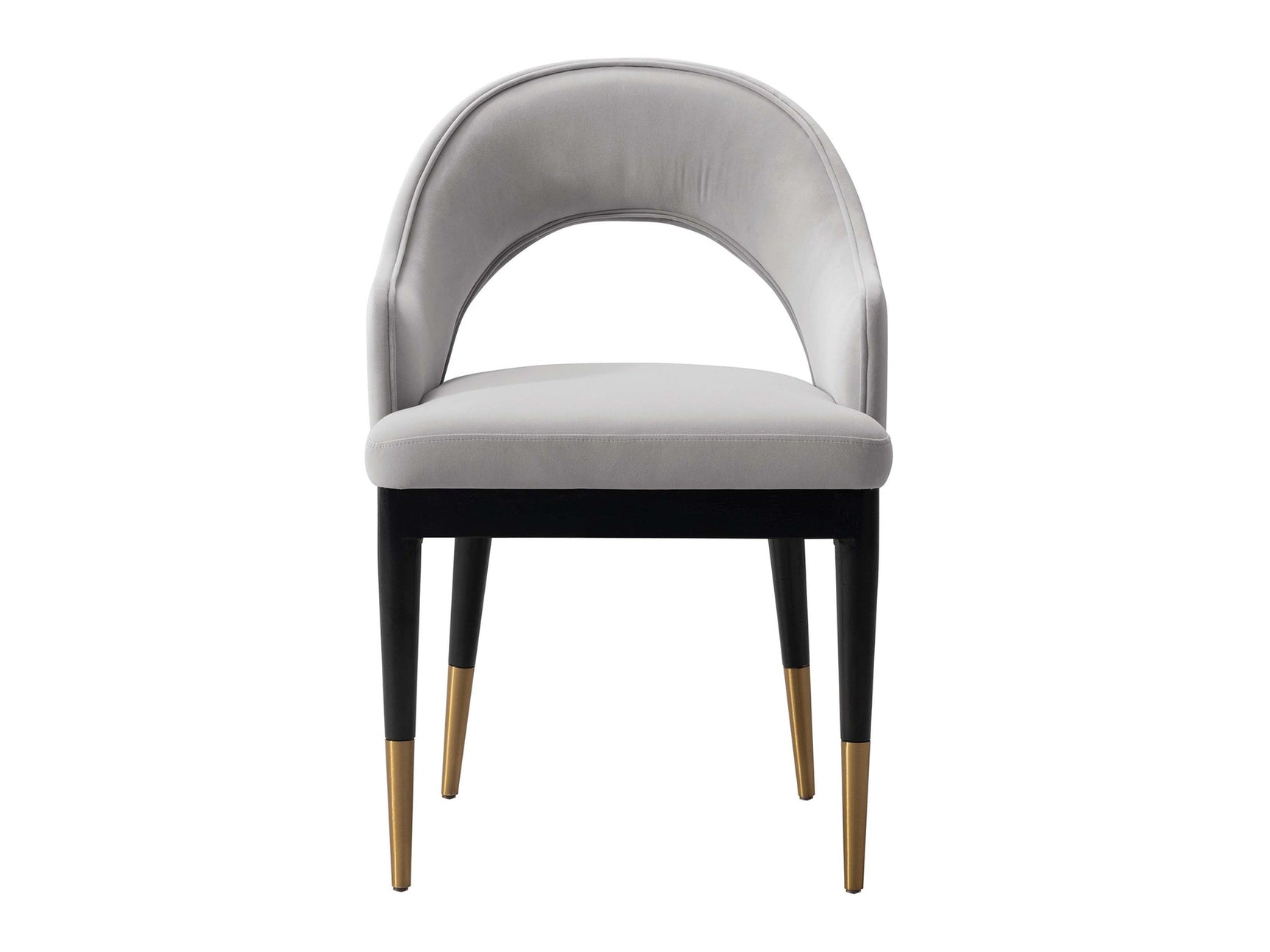 Carrington Dining Armchair in Light Grey - Ornate Home