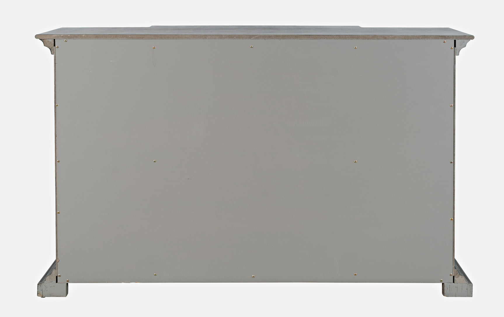 Carrington Grey Small Breakfront Cabinet - Ornate Home