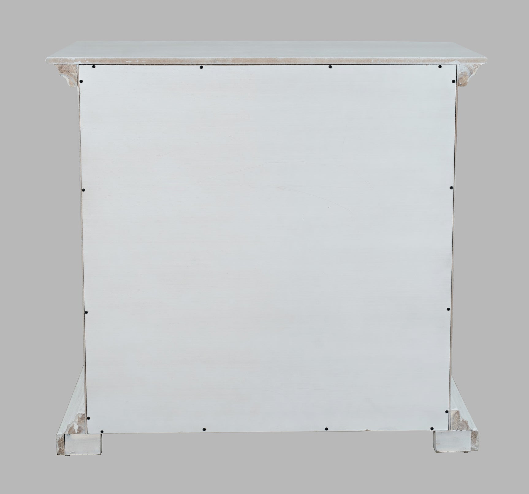 Carrington White Accent Cabinet - Ornate Home