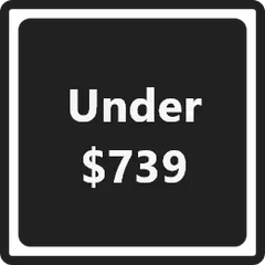 Under $739