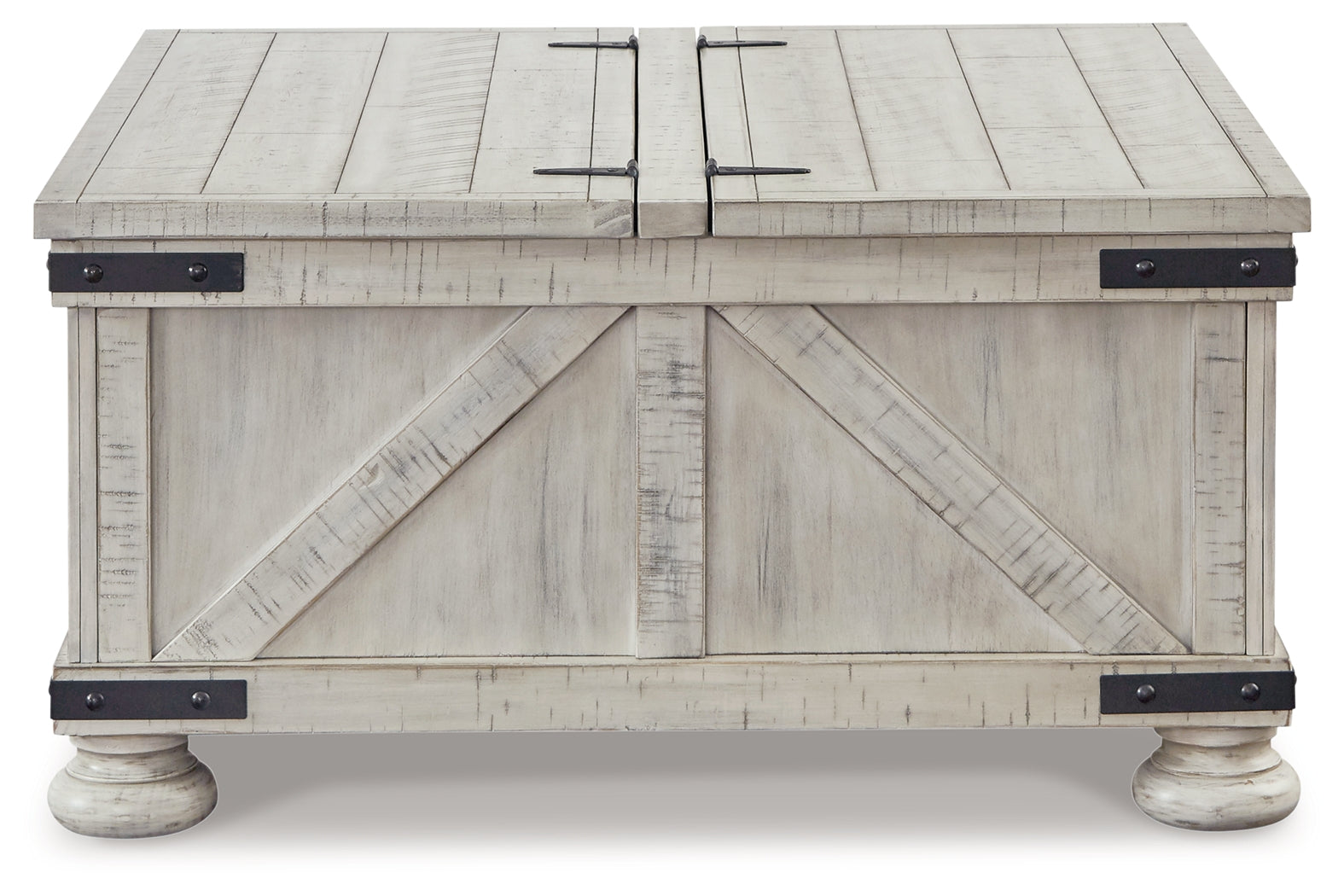 Carynhurst Whitewash Coffee Table - Ornate Home