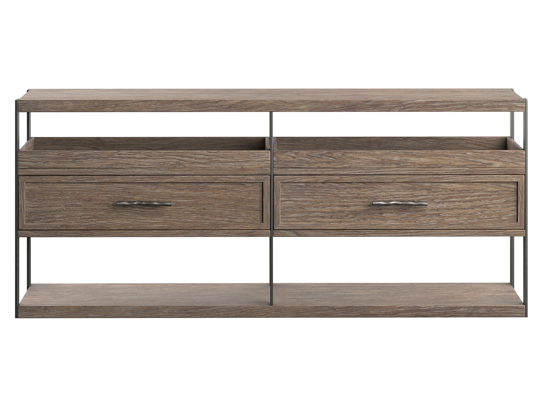 Casa Paros Anthracite/Playa Console Table - Ornate Home