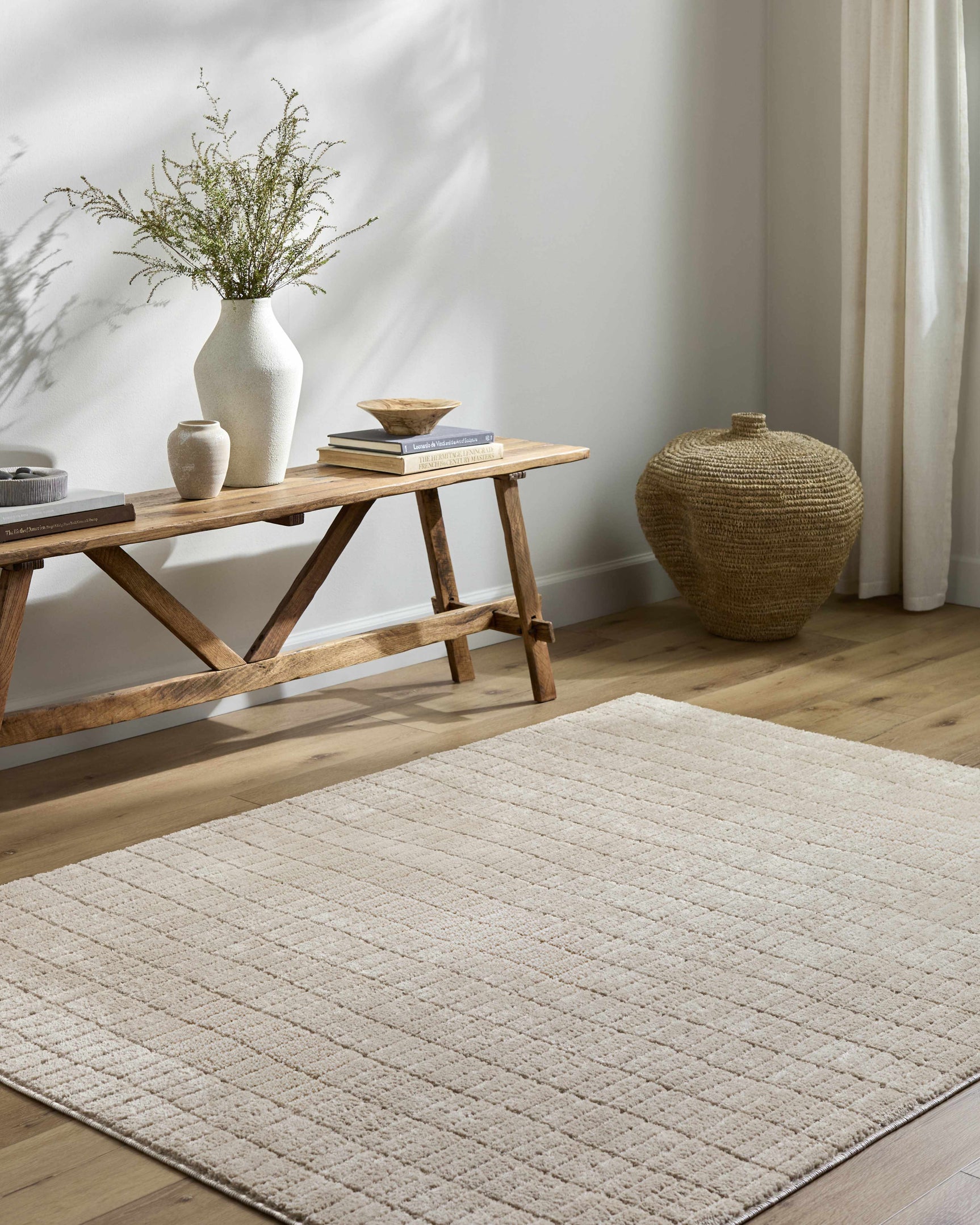 Cascade Dark Beige Area Rug - Ornate Home
