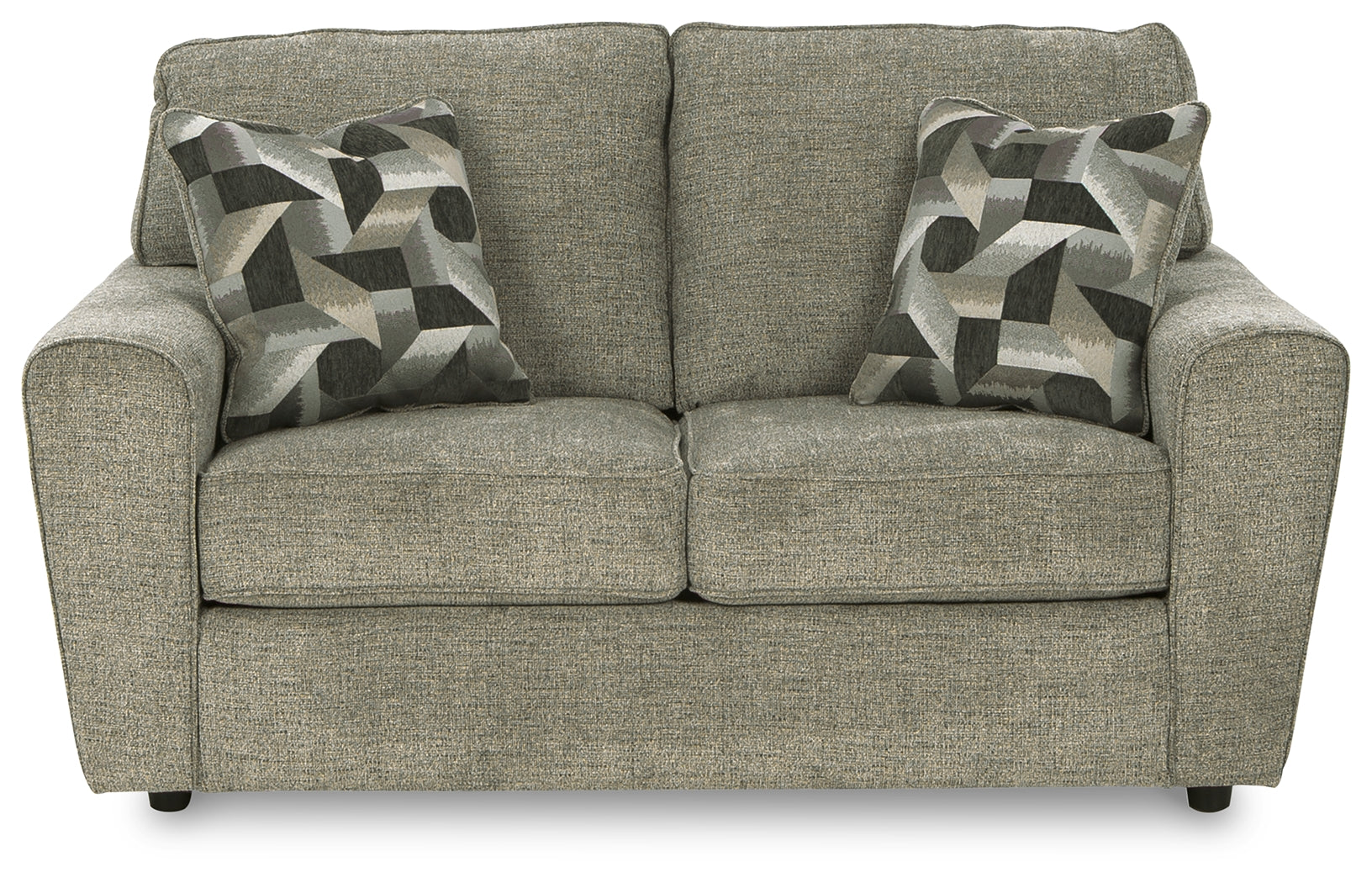 Cascilla Pewter Sofa, Loveseat, Chair and Ottoman - Ornate Home