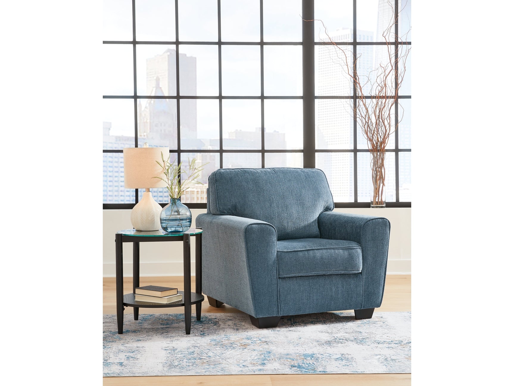 Cashton Blue Chair (Online Special Price) - Ornate Home