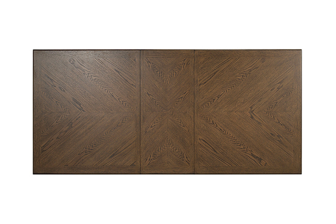 Casoria Dark Walnut Dining Table - Ornate Home