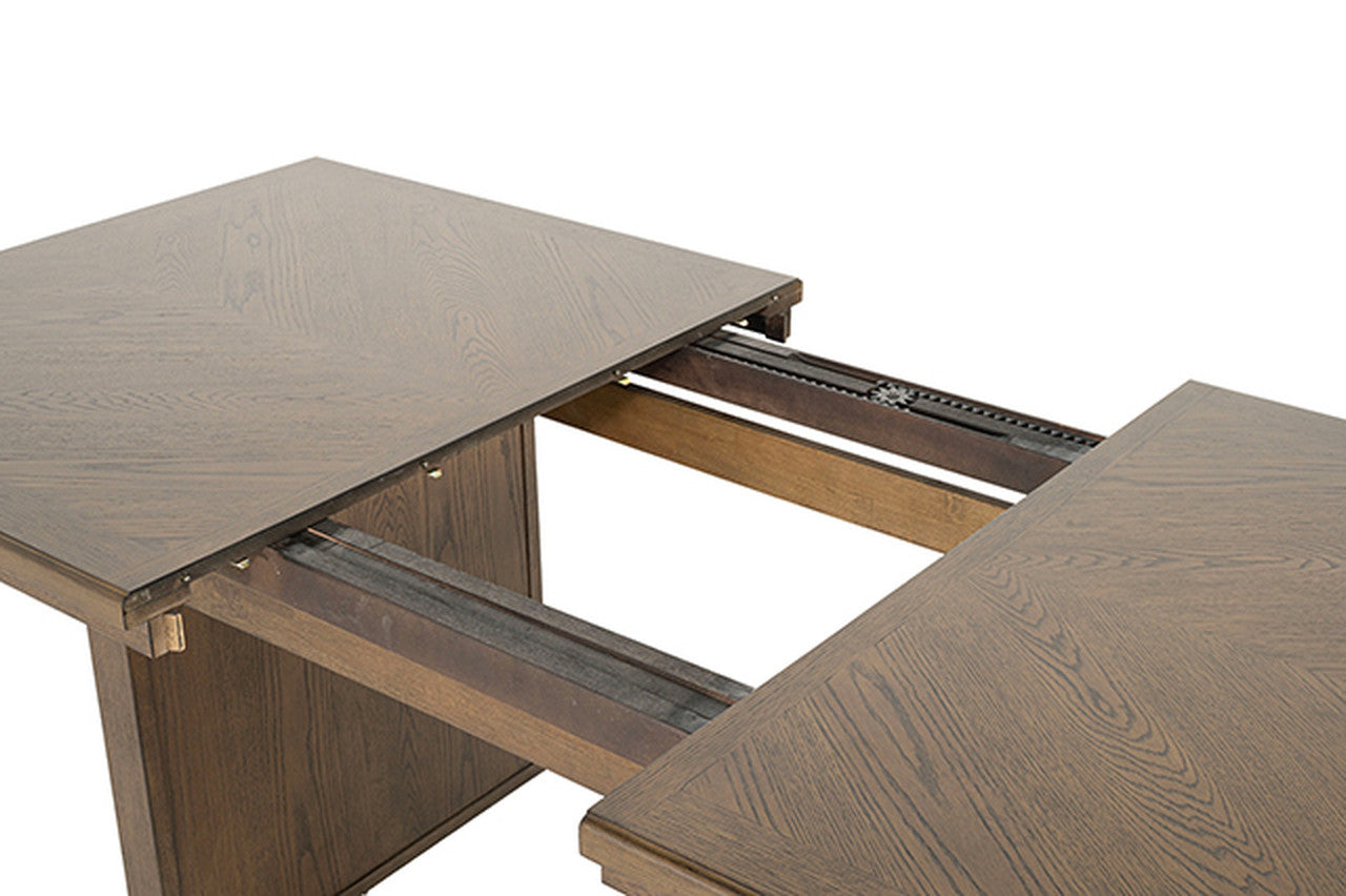 Casoria Dark Walnut Dining Table - Ornate Home