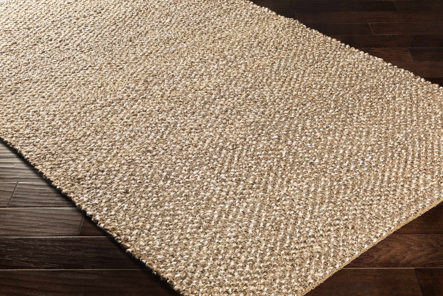 Caspar Hand Woven Natural Jute Rug - Ornate Home