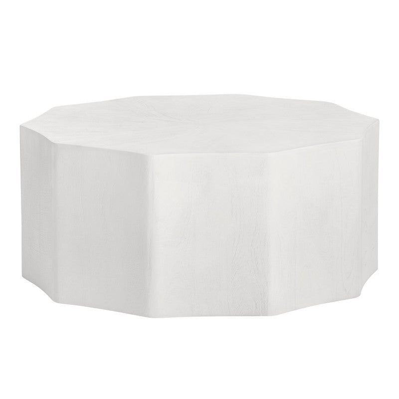 Caspian White Cocktail Table - Ornate Home