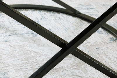 Cassbryn Brown/Black Occasional Table Set (Set of 3) (Online Special Price) - Ornate Home