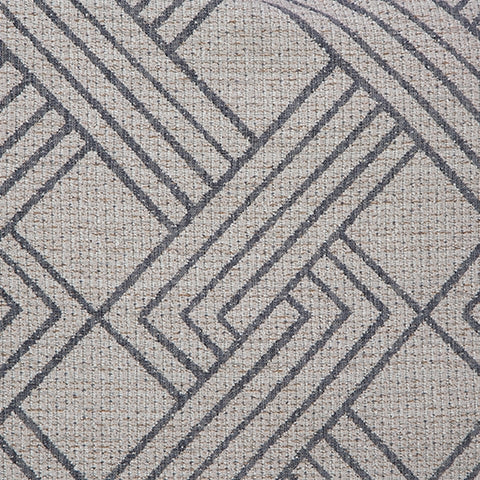 Casselbury Cement Oversized Swivel Chair and Ottoman - Ornate Home