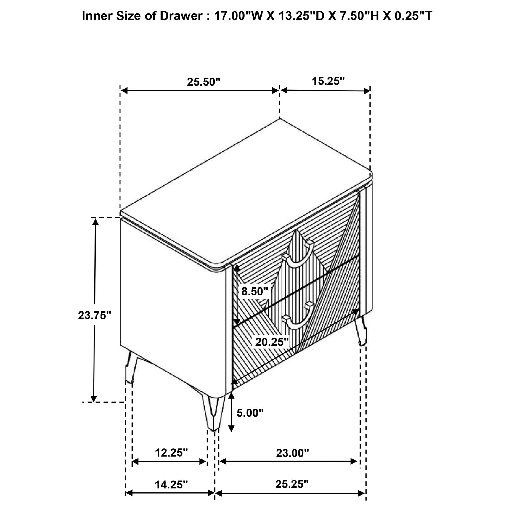 Cassia White High Gloss 4-piece Eastern King LED Bedroom Set - Ornate Home