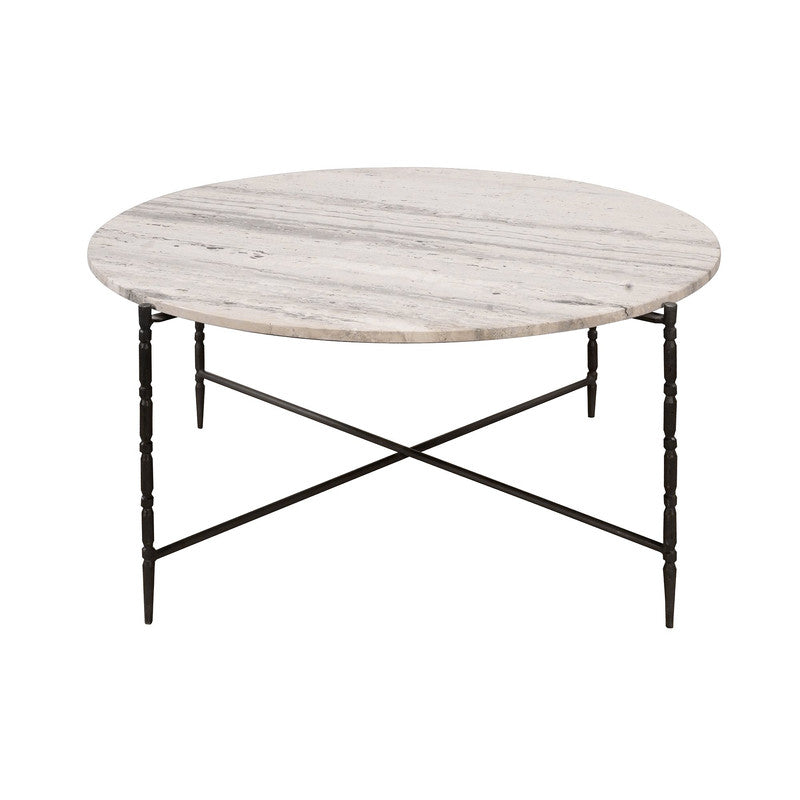 Cassian Gray/Black Cocktail Table - Ornate Home