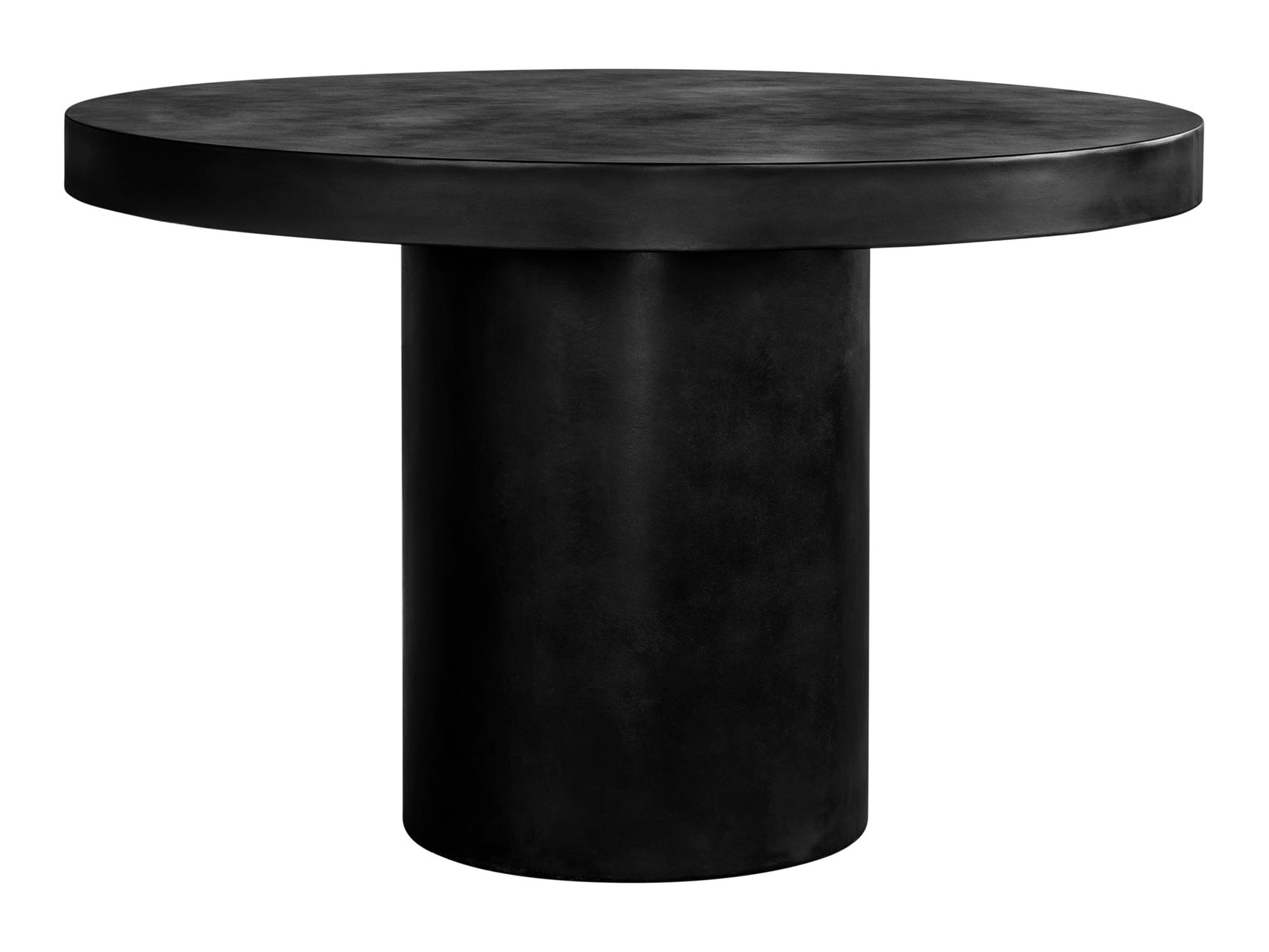 Cassius Black Round Outdoor Dining Table - Ornate Home