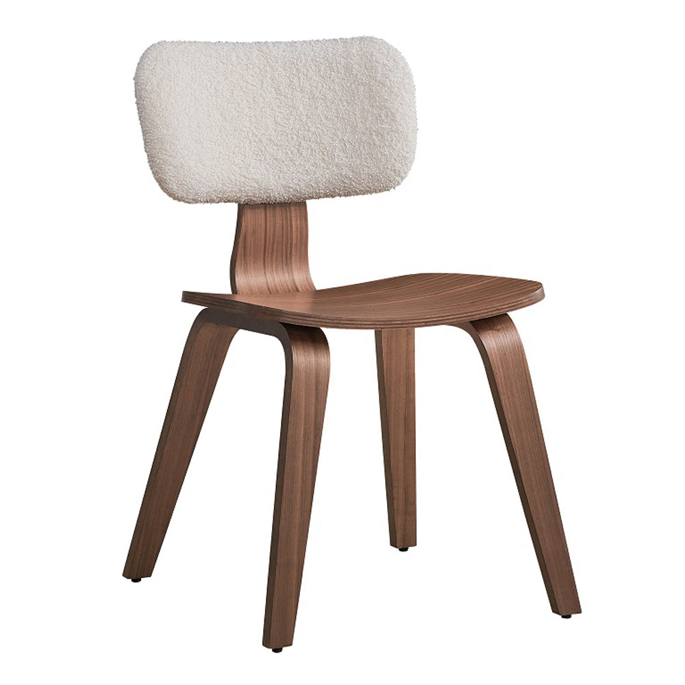 Casson Walnut Side Chair (Set of 2) - Ornate Home