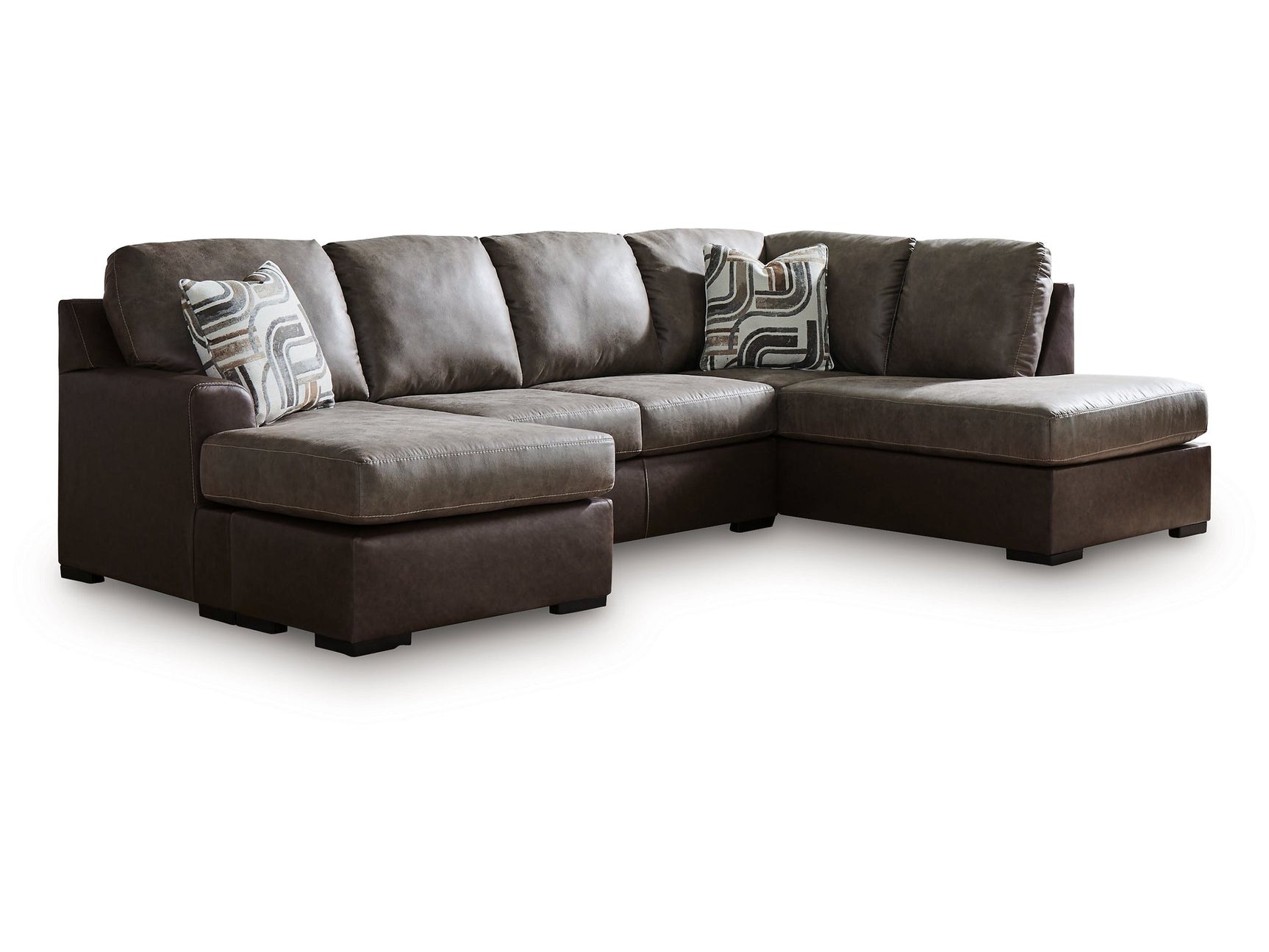 Castille Way Fossil 2-Piece Sectional with Left Chaise - Ornate Home