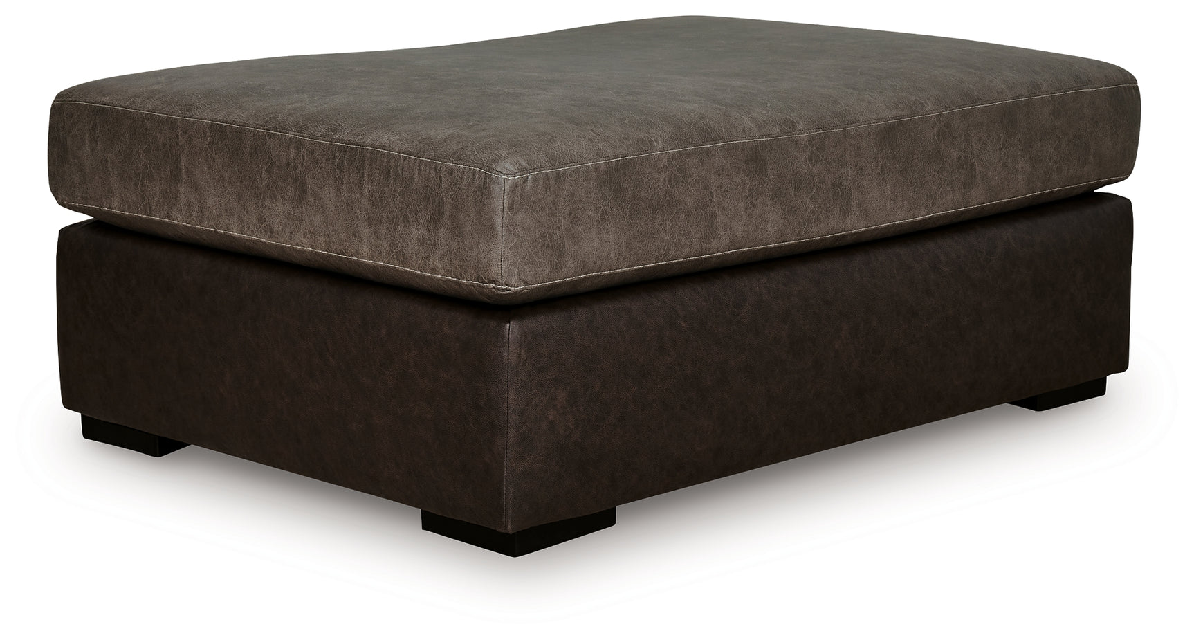 Castille Way Fossil Oversized Accent Ottoman (Online Special Price) - Ornate Home