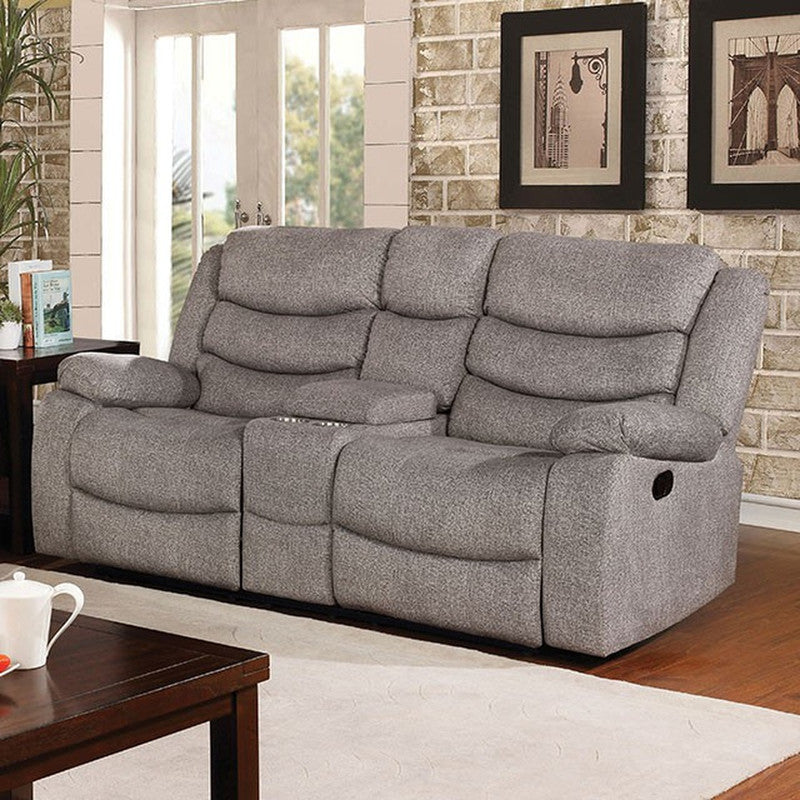 Castleford Light Gray Loveseat - Ornate Home