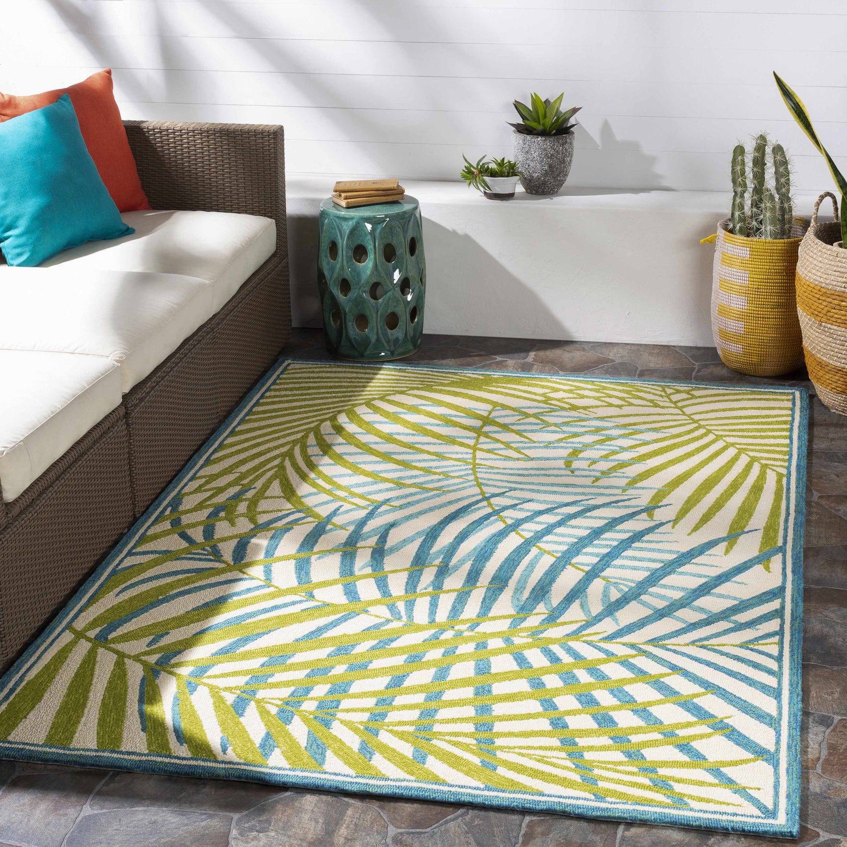 Castlerock Outdoor Area Rug - Clearance - Ornate Home