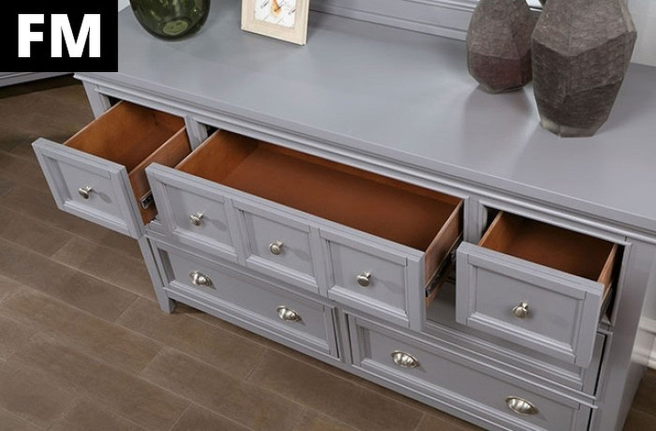 Castlile Gray Dresser - Ornate Home