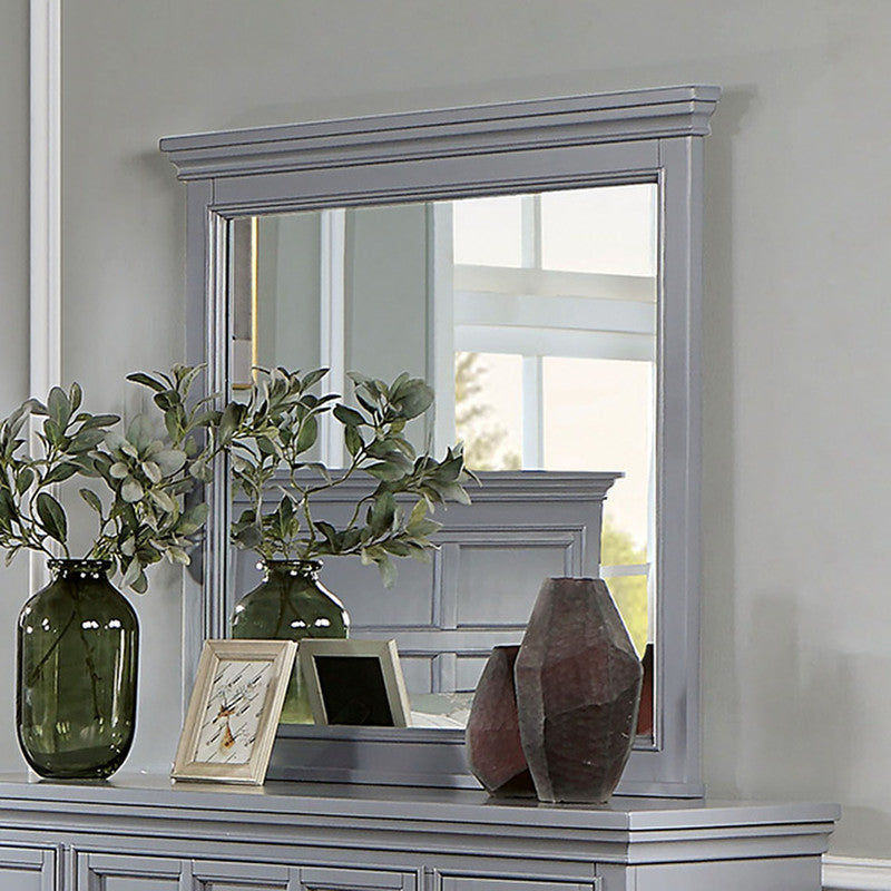 Castlile Gray Mirror - Ornate Home
