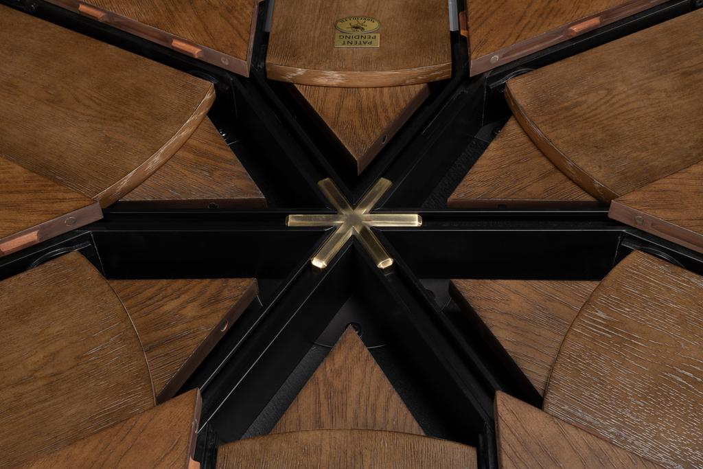 Casual Jupe Brown Dining Table - Ornate Home