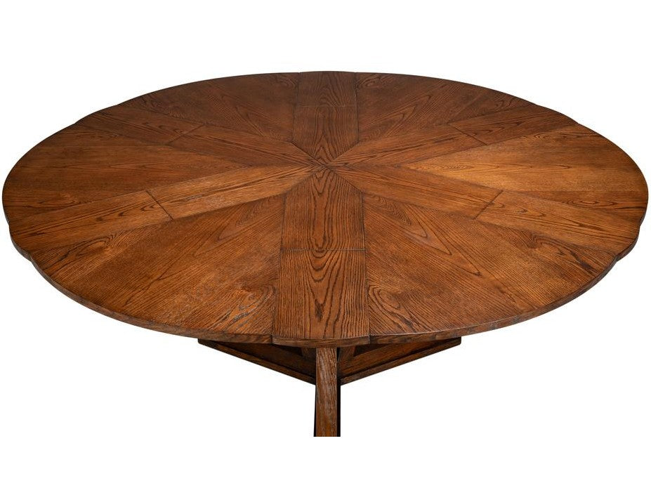Casual Jupe Brown Dining Table - Ornate Home