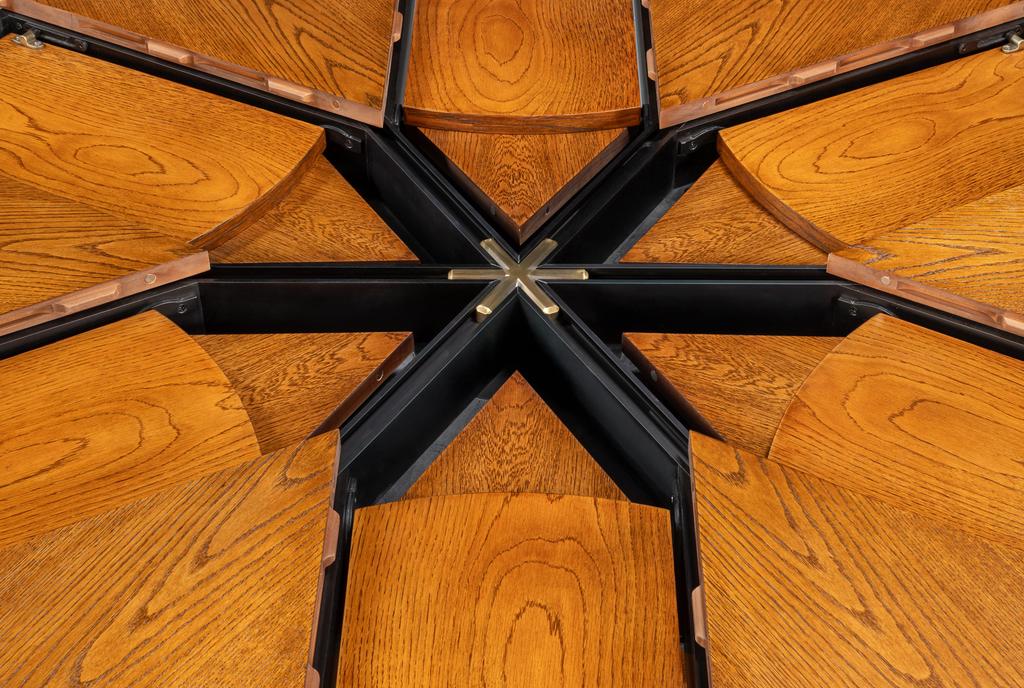 Casual Jupe Brown Dining Table - Ornate Home
