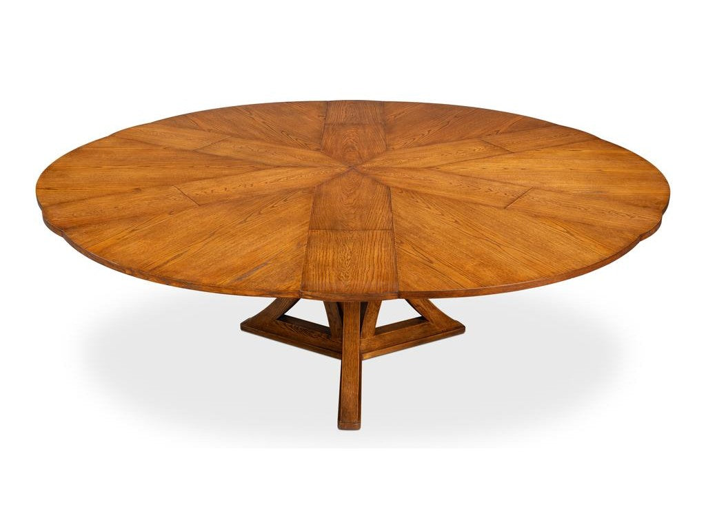 Casual Jupe Brown Dining Table - Ornate Home