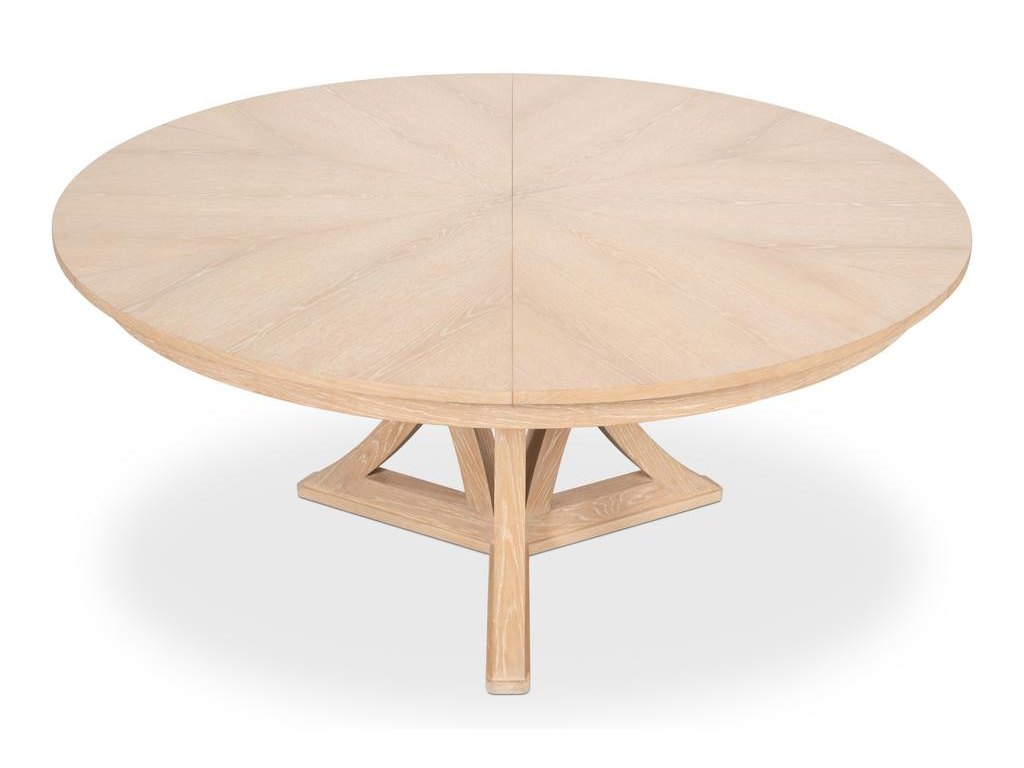 Casual Jupe Natural Dining Table - Ornate Home