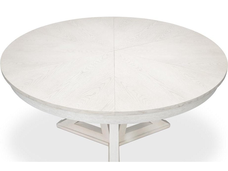 Casual Jupe White Dining Table - Ornate Home