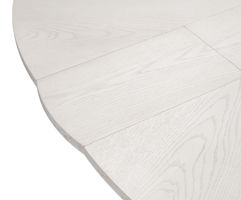 Casual Jupe White Dining Table - Ornate Home