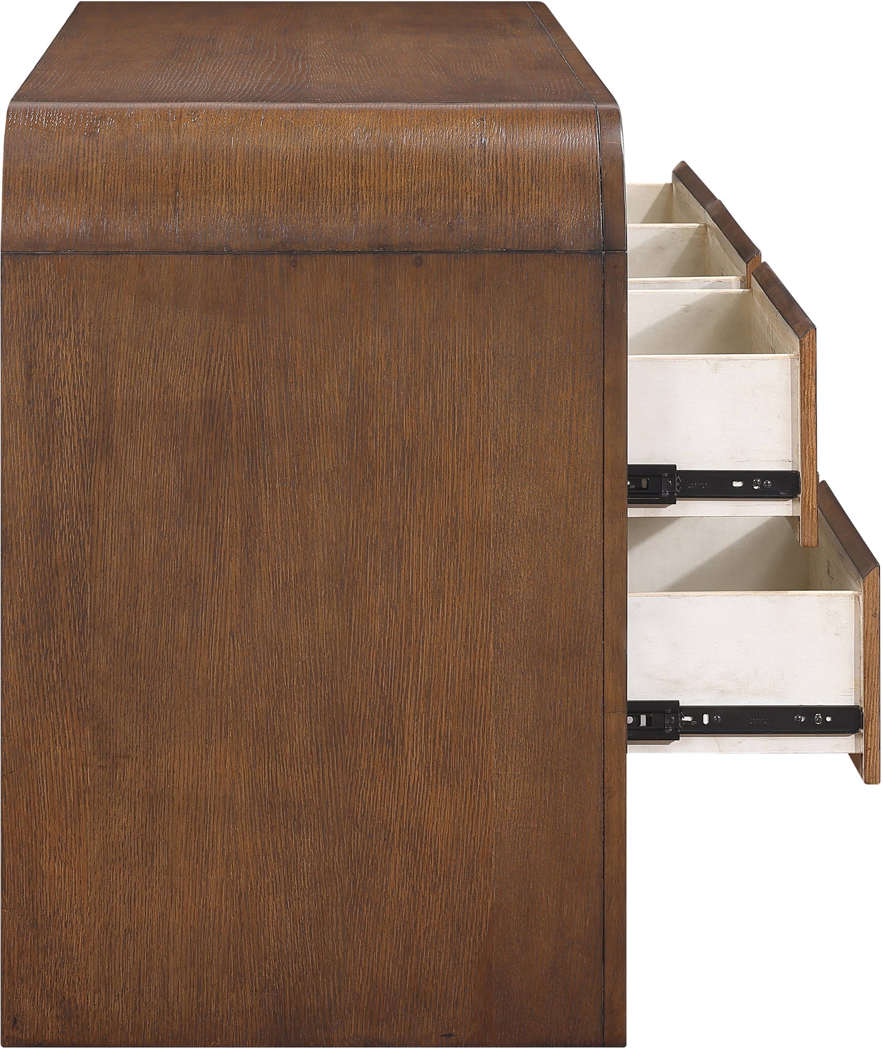 Catalina Brown Wood And Veneer Dresser - Ornate Home