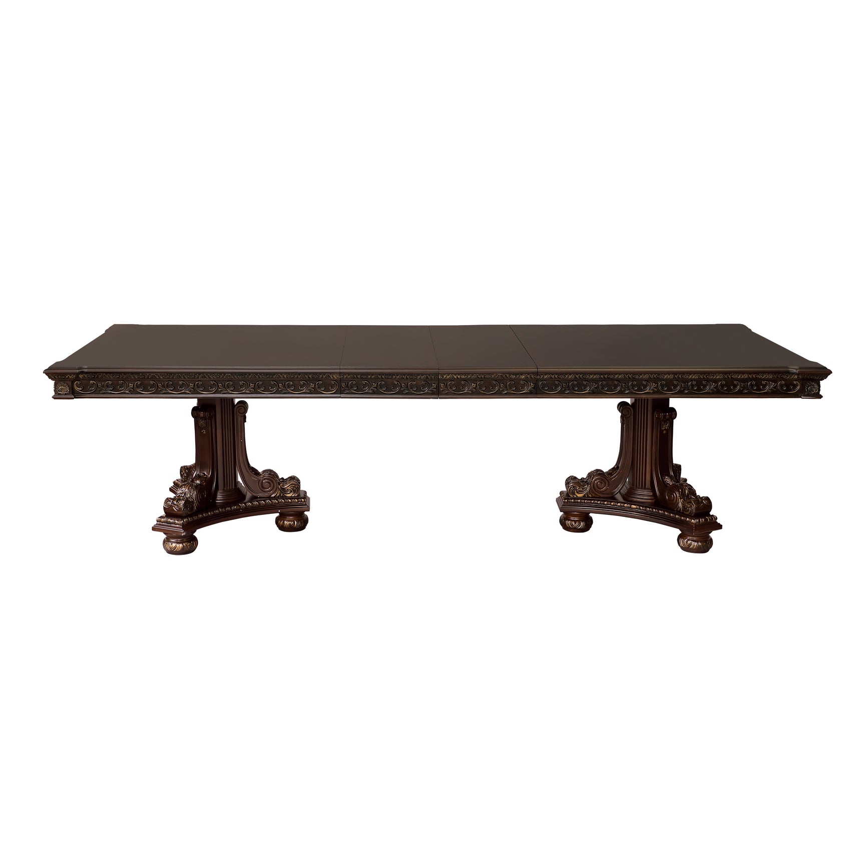 Catalonia Dark Cherry 5-piece Dining Table Set - Ornate Home